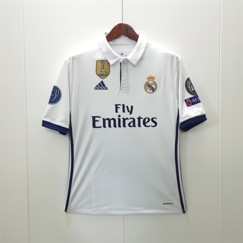 2016/17 Real Madrid Home Retro Jersey
