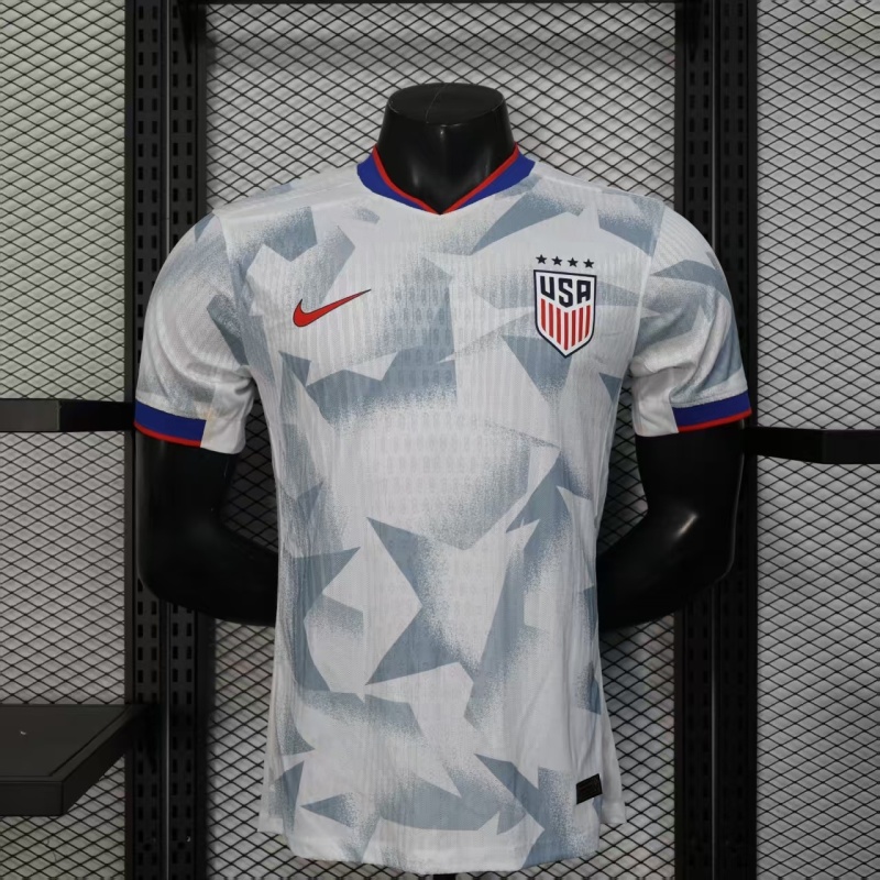 2025/26 USA Home Jersey Player Version