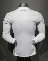 2010/11 Real Madrid Home Retro Jersey Player Version Long Sleeve