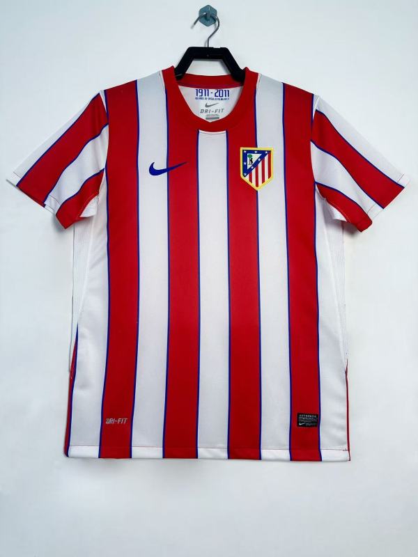 2011/12 Atletico Madrid Home UCL Retro Jersey 