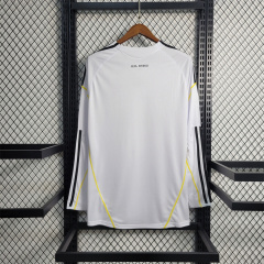 2009/10 Real Madrid  Long Sleeve Retro Jersey Home