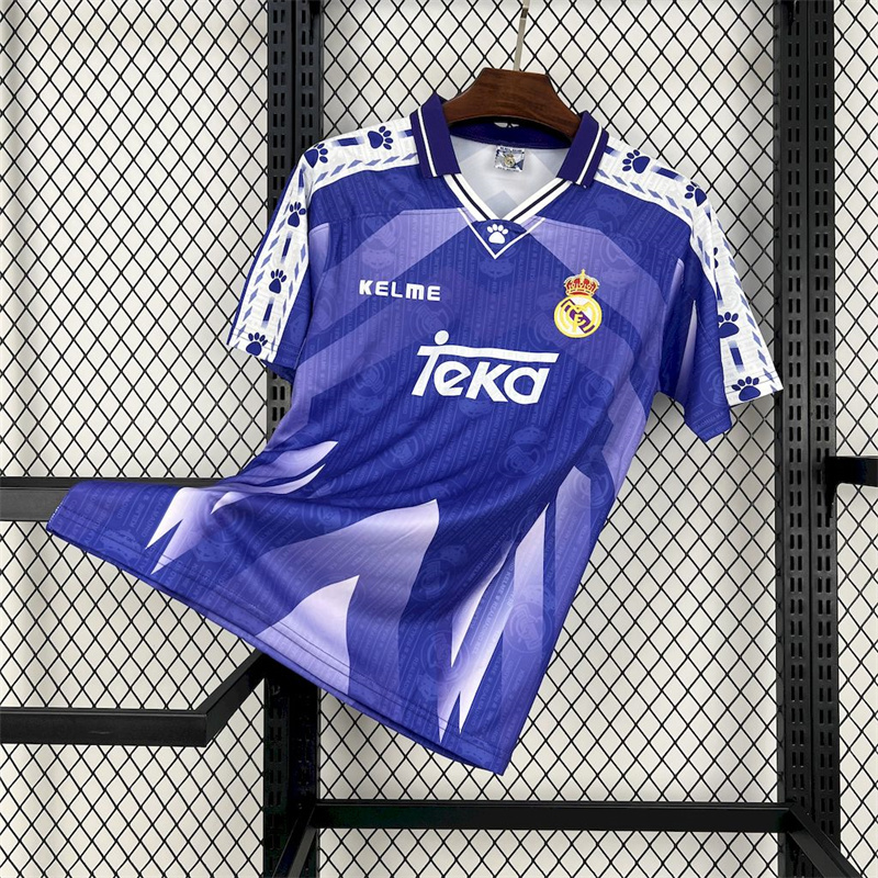 1996/97 Real Madrid Retro Jersey Away