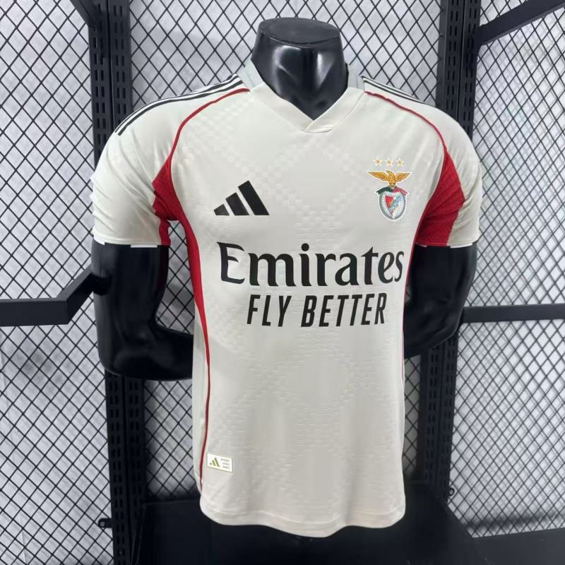 2025/26 Benfica Away Jersey Player Version