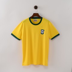 1970 Brazil Home Retro Jersey  