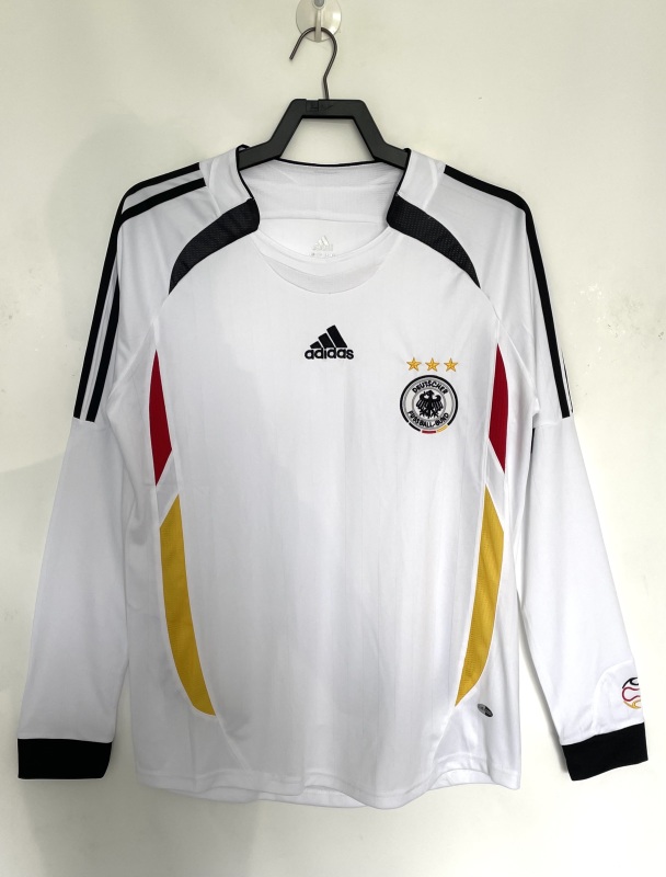 2006 World Cup Germany Home Retro Jersey Long Sleeve