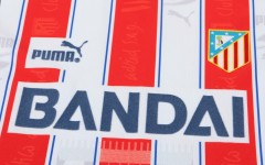 1996/97 Atletico Madrid Home Retro Kids Jersey 