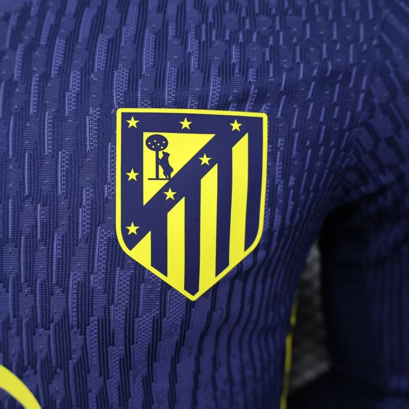 2025/26 Atletico Madrid Away Jersey Long Sleeve Player Version