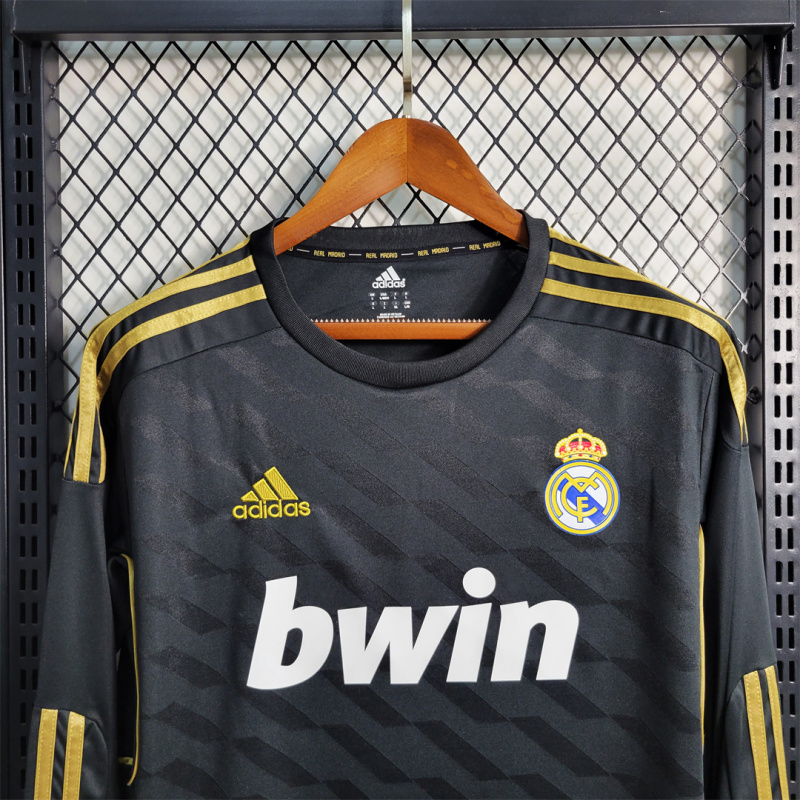 2011/12 Real Madrid Retro Jersey Away Long Sleeve