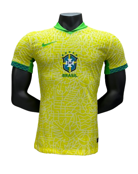 2024 Copa America Brazil Home Jersey Player Version