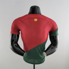 2022 World Cup Portugal Home Retro Jersey Player Version