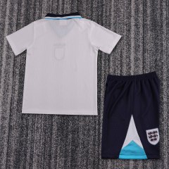 1996 Euro Cup England Home Retro Jersey Kids Kit(Jersey+Shorts) Replica