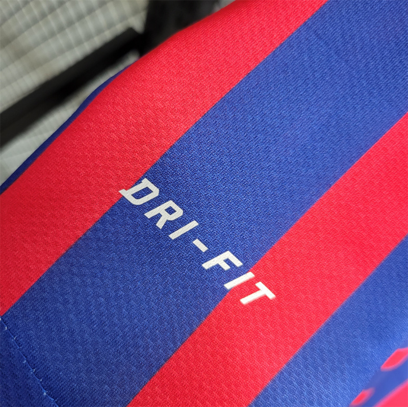 2011/12 Barcelona Long Sleeve Retro Jersey Home
