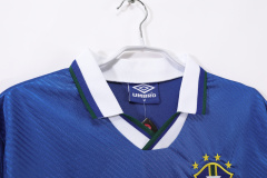 1996 Brazil Away Retro Jersey  