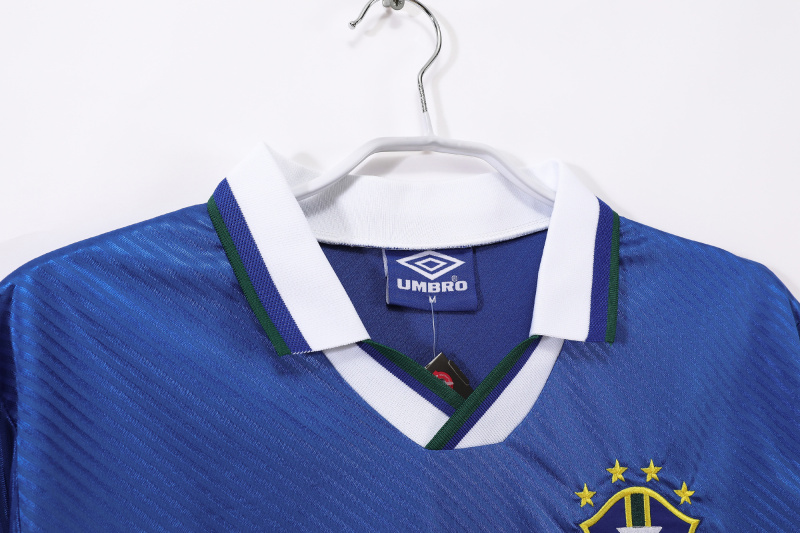 1996 Brazil Away Retro Jersey  