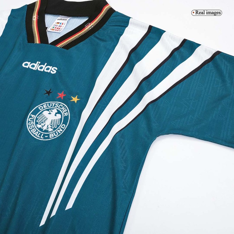 1996 Euro Cup Germany Retro Jersey Away
