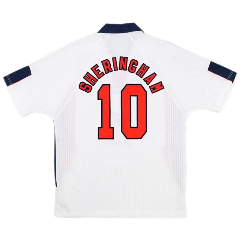 1998 World Cup England Home Retro Jersey