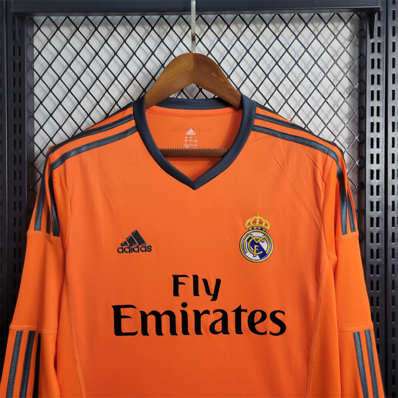 2013/14 Real Madrid Long-sleeved Retro Jersey Third Away