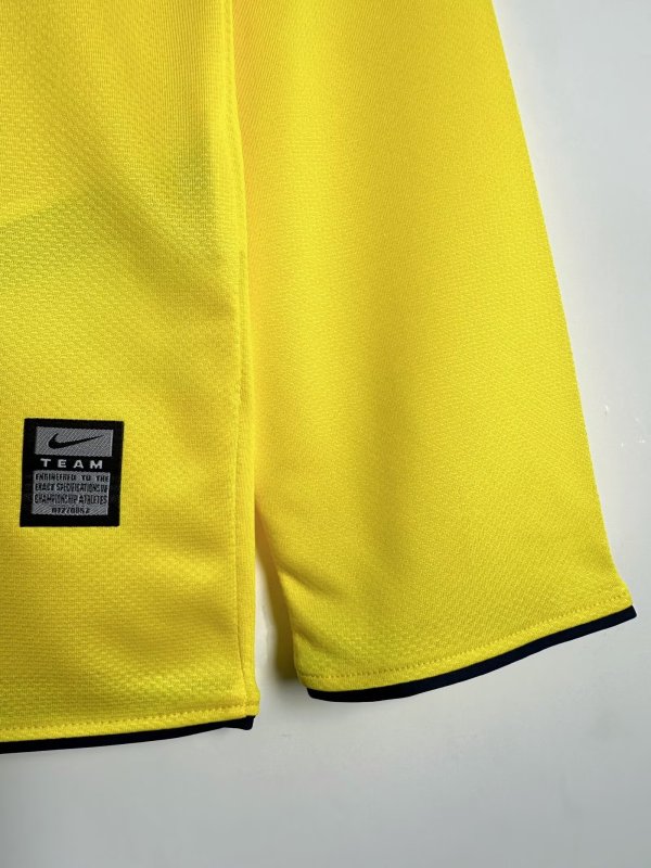 2008/09 Barcelona Away Retro Jersey Long Sleeve