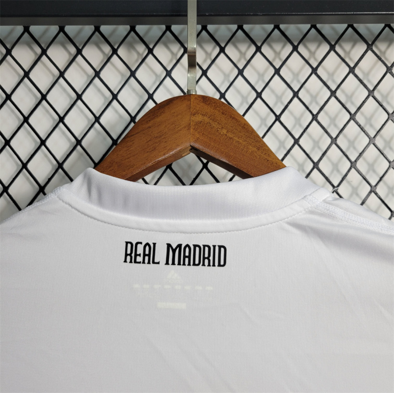 2010/11 Real Madrid Long Sleeve Retro Jersey Home
