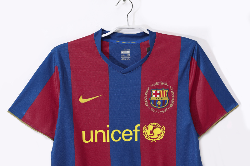 2007/08 Barcelona Home Retro Jersey