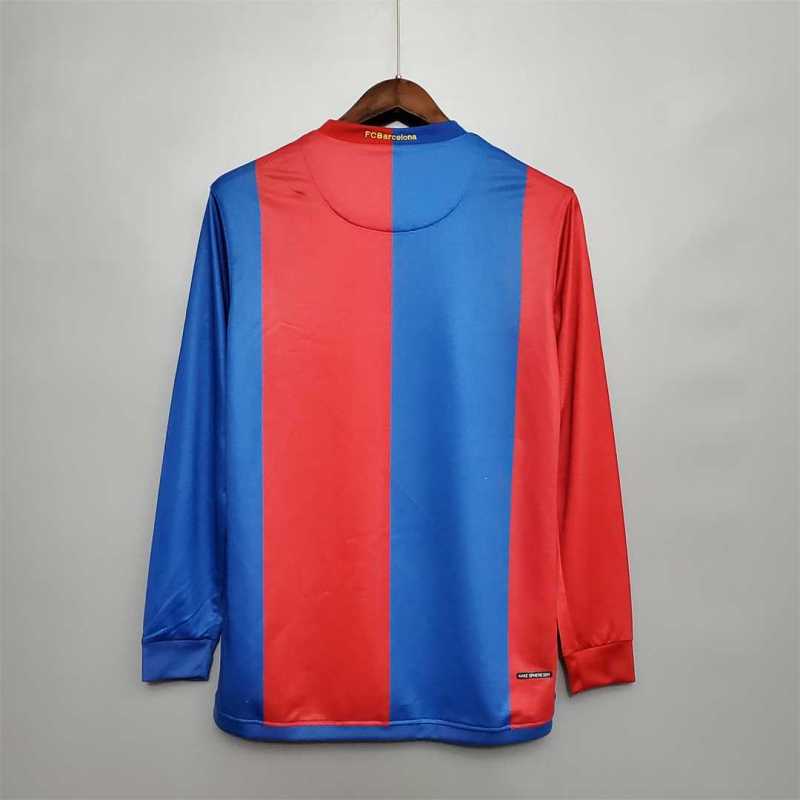 2006/07 Barcelona Home Retro Jersey Long sleeve