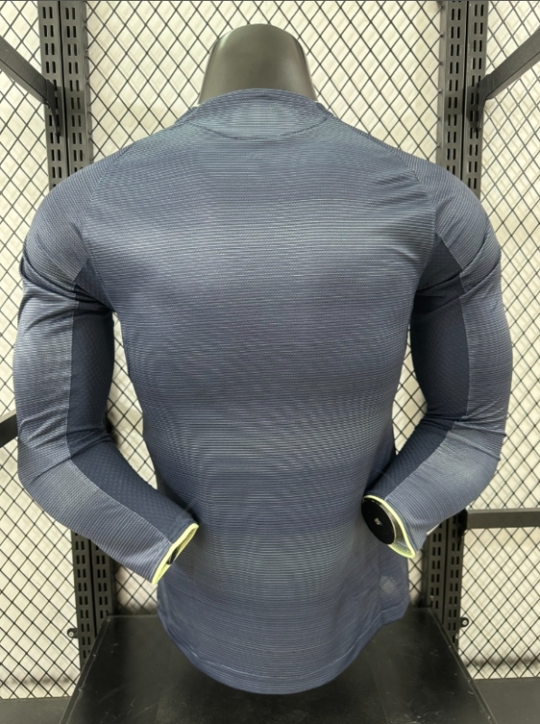 2025/26 Real Madrid Away Jersey Long Sleeve Player Version