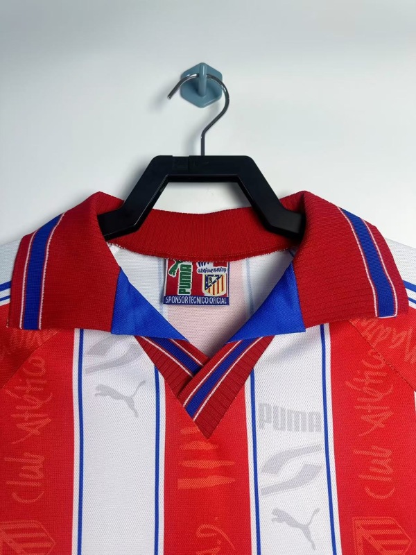 1996/97 Atletico Madrid Home Retro Jersey