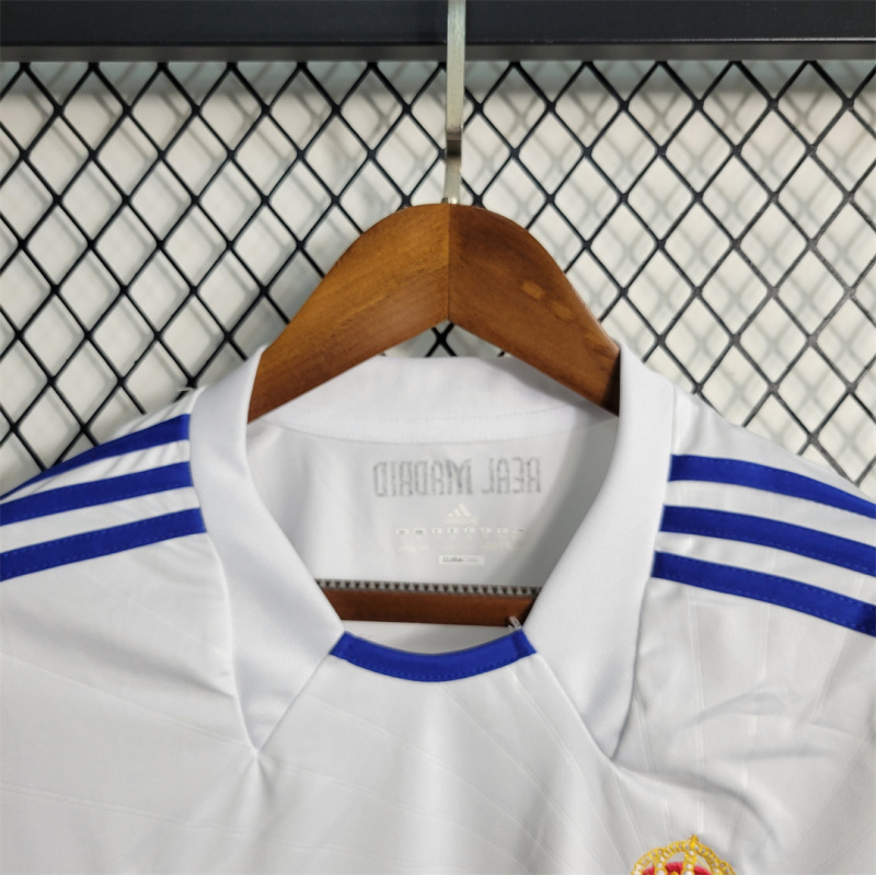 2010/11 Real Madrid Long Sleeve Retro Jersey Home
