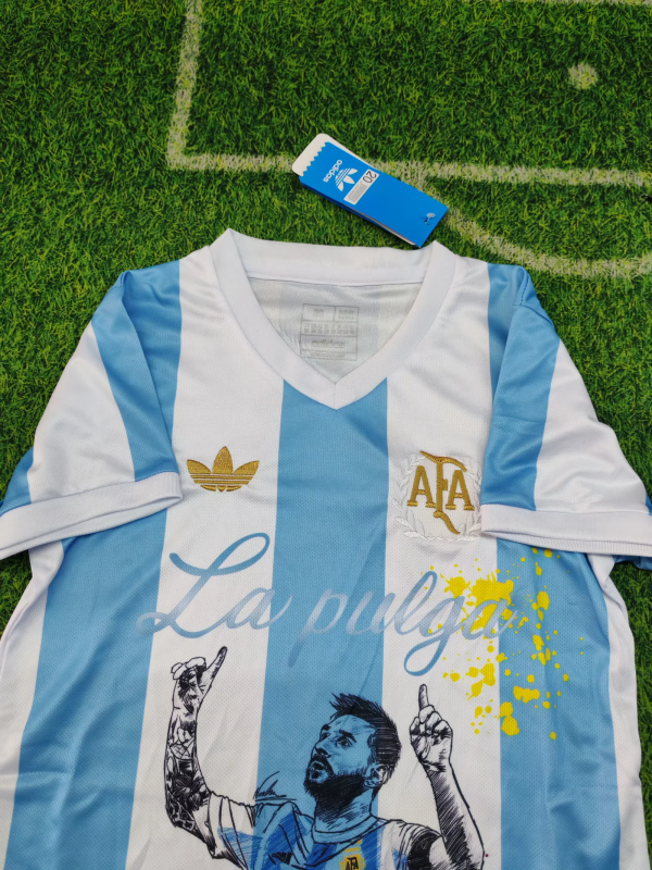 2025/26 Argentina 50th MESSI Special Version Kids Jersey