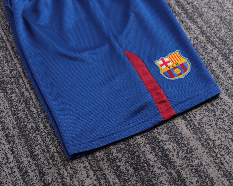 2008/09 Barcelona Home UCL Final Retro Kids Jersey