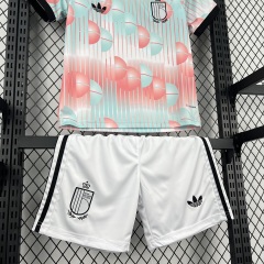 2026 World Cup Belgium Away Kids Jersey 