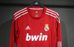2011/12 Real Madrid Away Retro Jersey Player Version Long Sleeve