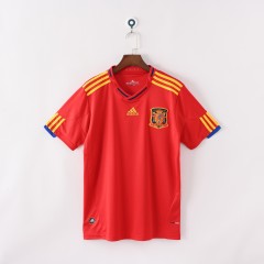 2010 World Cup Spain Home Retro Jersey
