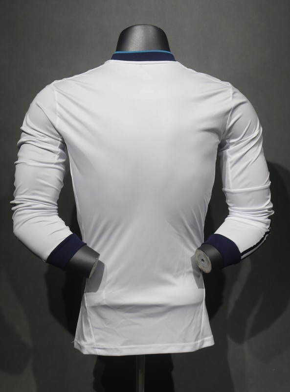 2012/13 Real Madrid Home Retro Jersey Player Version Long Sleeve