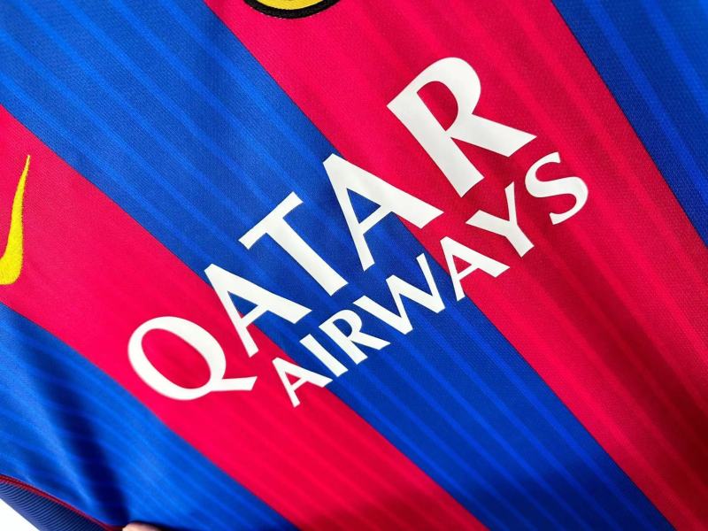 2016/17 Barcelona Home Retro Jersey Long sleeve