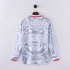 1998 Mexico Long Sleeve Retro Away Jersey World Cup