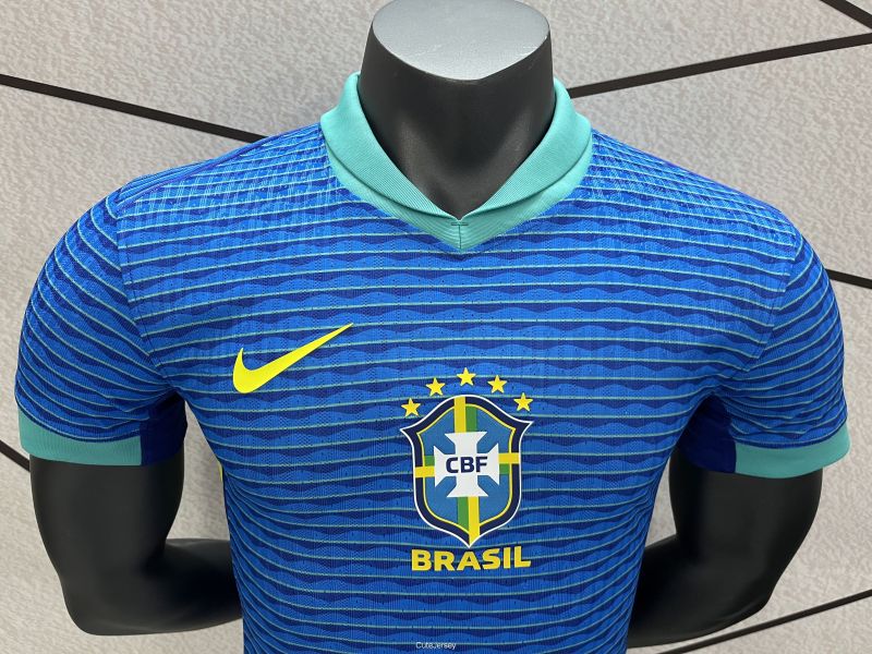 2024 Copa America Brazil Away Jersey Player Version
