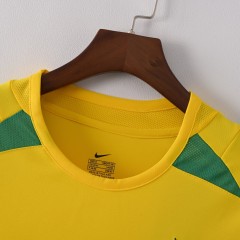 2002 World Cup Brazil Home Retro Jersey