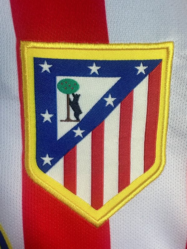 2004/05 Atletico Madrid Home Retro Jersey Long Sleeve
