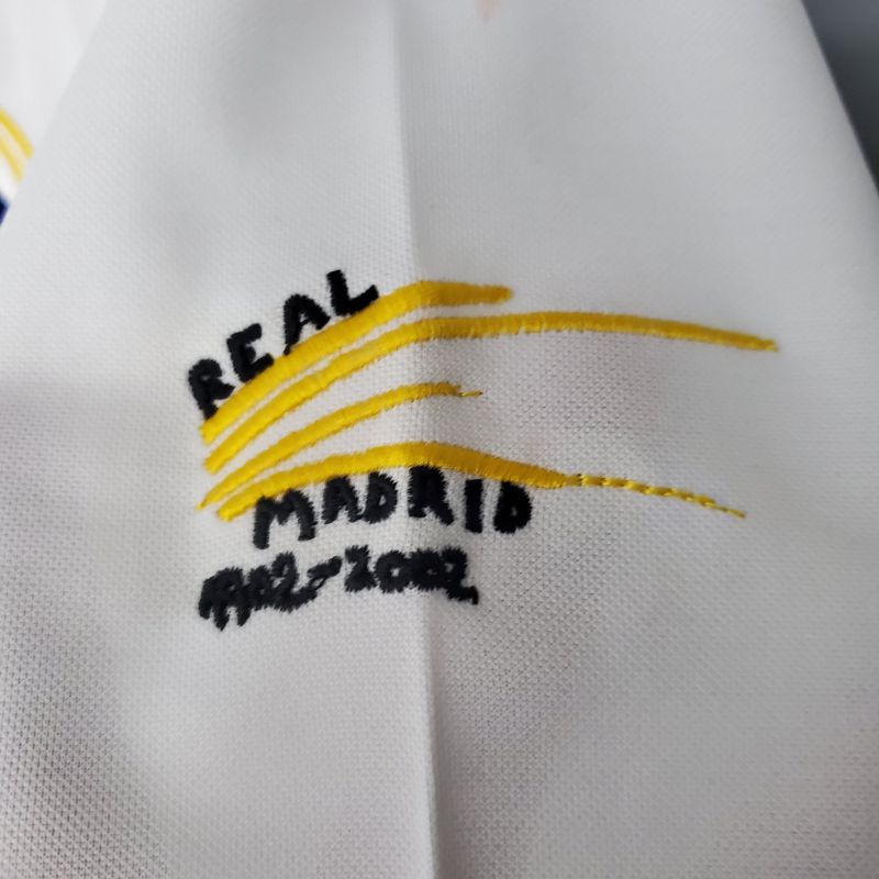 2002/03 Real Madrid Retro Jersey Centenary Home