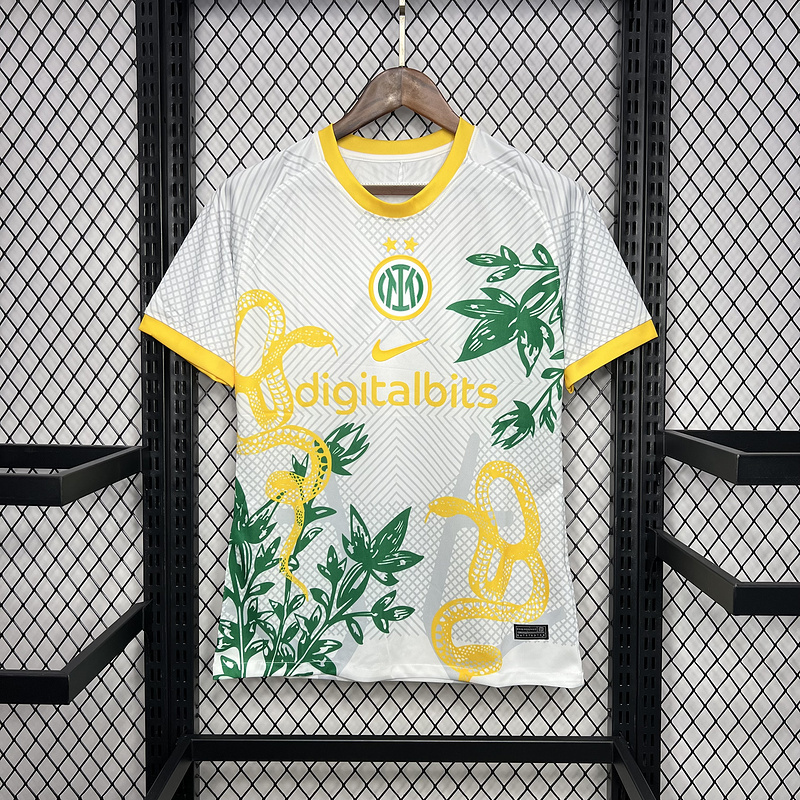 2024/25 Inter Milan Snake Yellow Special Edition Jersey 