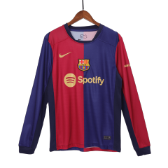 2024/25 Barcelona Home Long Sleeve Jersey