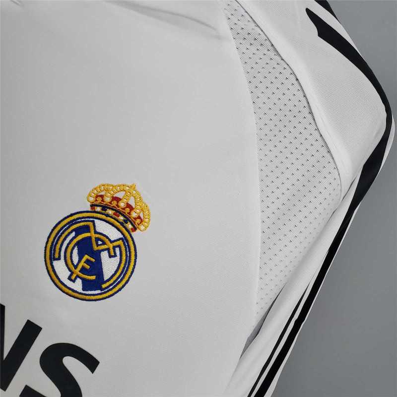 2005/06 Real Madrid Long sleeve Retro Jersey Home