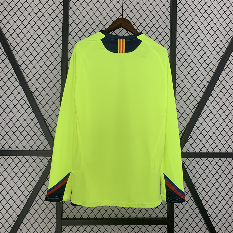 2005/06 Barcelona Retro Jersey Away Long Sleeve