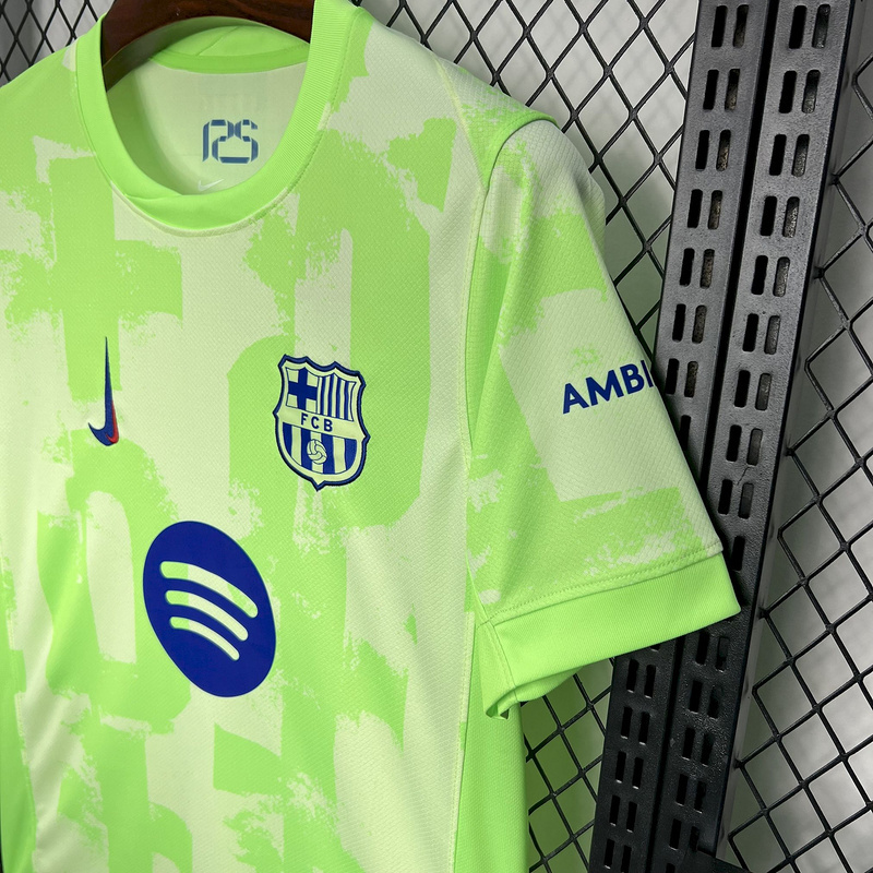 2024/25 Barcelona Third Away Jersey Without Spofity Text