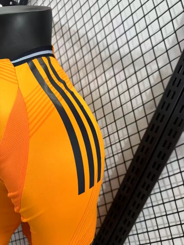 2024/25 Real Madrid Away Long Sleeve Jersey Player Version