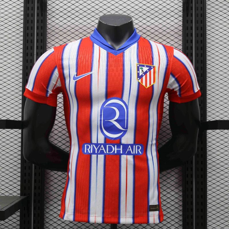 2024/25 Atletico Madrid Home Jersey Player Version
