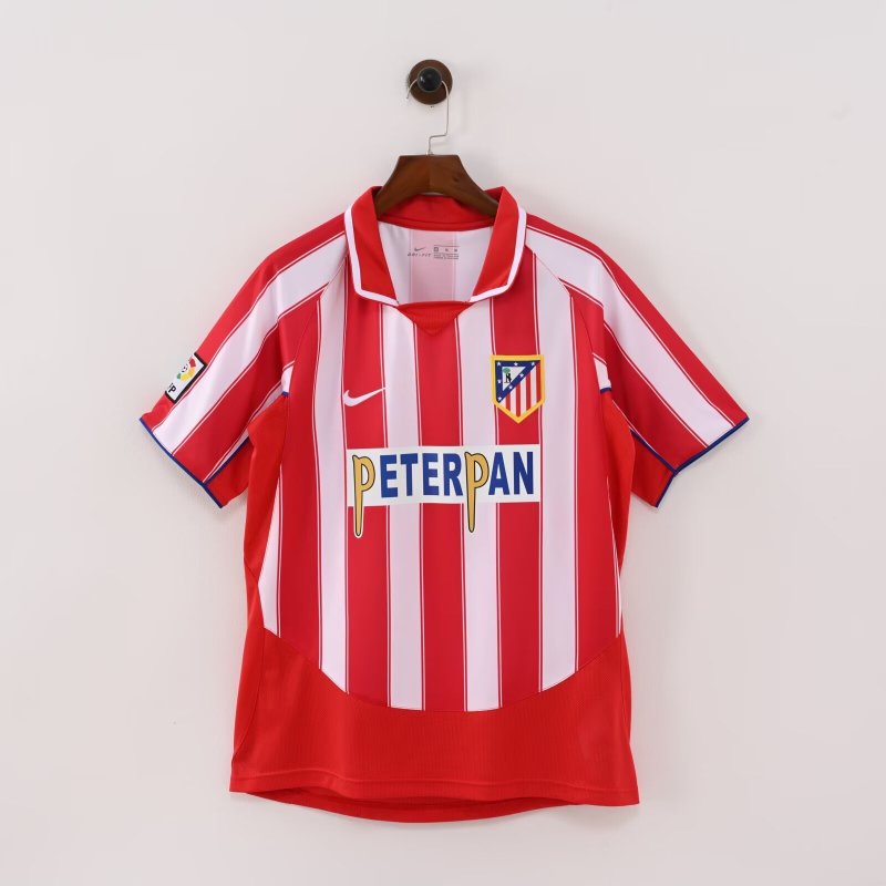 2003/04 Atletico Madrid Home Retro Jersey 