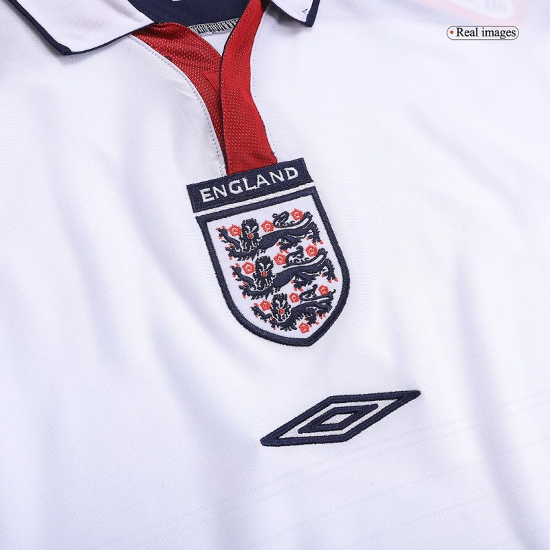 2004 Euro Cup England Home Retro Jersey