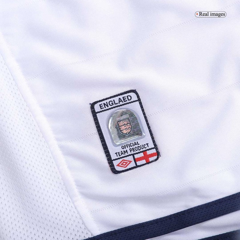 2004 Euro Cup England Home Retro Jersey